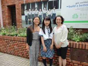 Local GS visiting Girl Scouts of Japan Headquarters in Tokyo