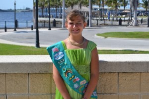 Inspiration from 2014 top seller Emma, "If someone says you can’t do it, don’t believe them.  Just keep going; you’ll make it!” On setting goals. She sold 4,267 boxes of cookies.  