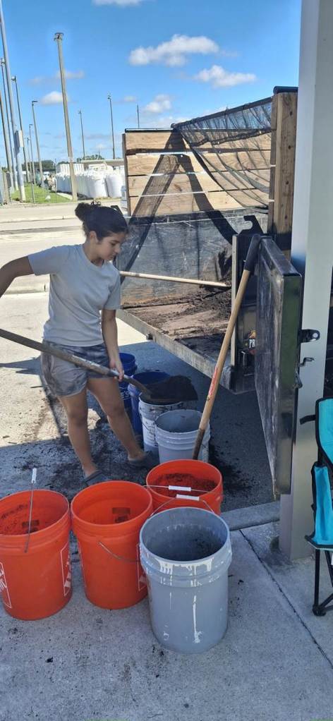 Corrin Zurbrigg of Girl Scouts of Gulfcoast Florida completed her Girl Scout Gold Award project by leading volunteers to build an accessible garden at Barron Collier High School that provides hands-on learning opportunities for students in the Exceptional Student Education program.